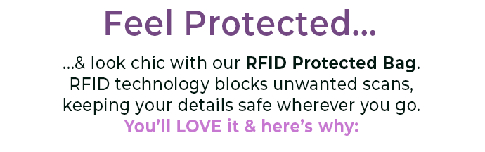 RFID Protected Organiser Bag