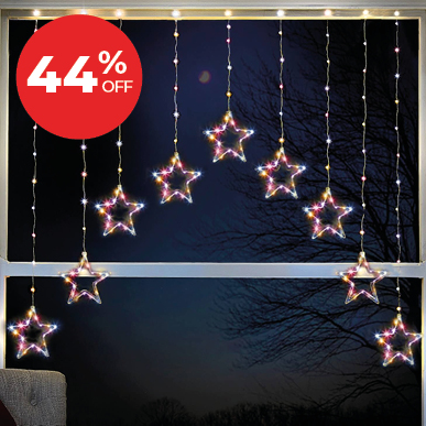 Star Curtain Light Multicolour