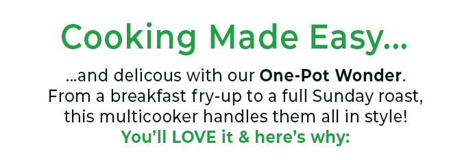 One-Pot Wonder 8-in-1 Multicooker