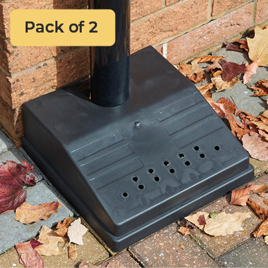 Set of 2 Outdoor Drain Covers