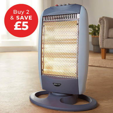 Halogen Heater - Buy 2 & Save an Extra £5