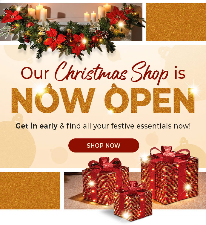 Enjoy Christmas savings and free delivery today.