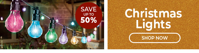 Enjoy Christmas savings and free delivery today.