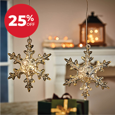 LED Hanging Snowflake