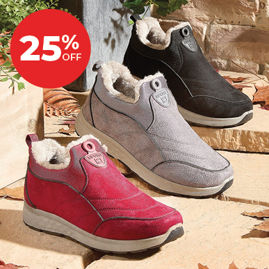 Fleece-Lined Trainers