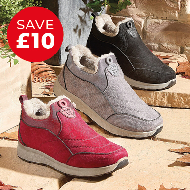 Fleece-Lined Trainers