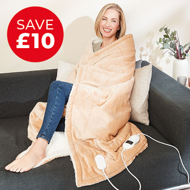 Teddy Fleece Heated Blanket