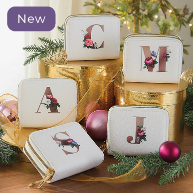 Personalised Rose RFID Purse - Buy 2 Get 1 Free