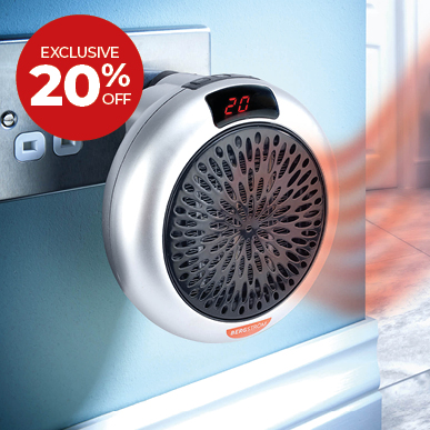 Mini Plug-In Heater - Buy 2 & Save £5