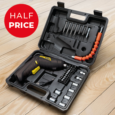 Rechargeable Cordless Screwdriver Set