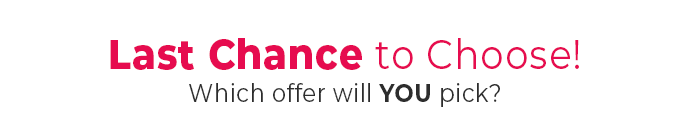 Two ways to treat yourself