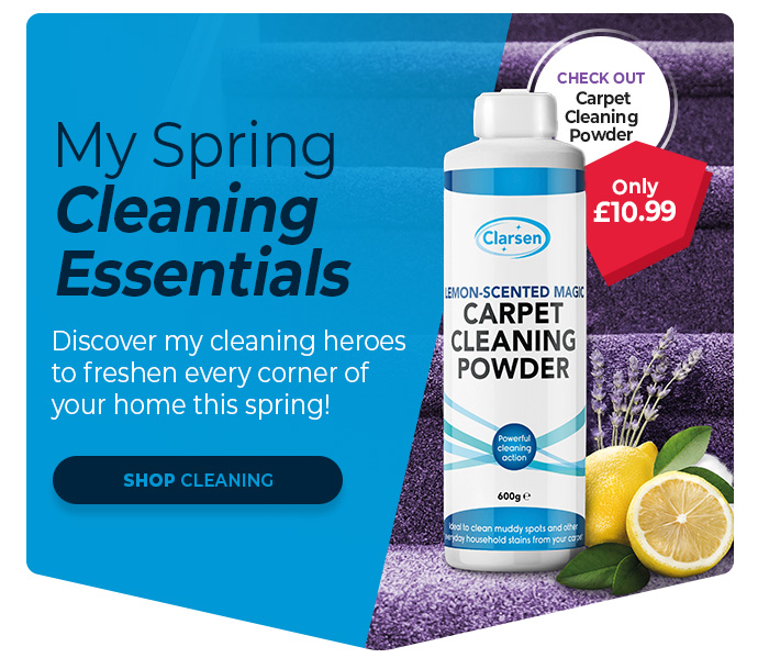 Emma Recommends: Triple the Clean with Our Carpet Powder