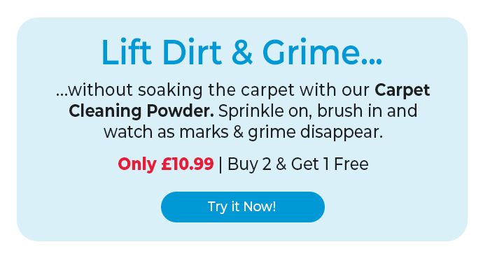 Emma Recommends: Triple the Clean with Our Carpet Powder