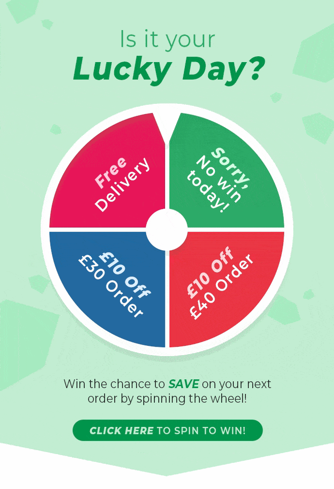 Your Exclusive Discount Is One Spin Away