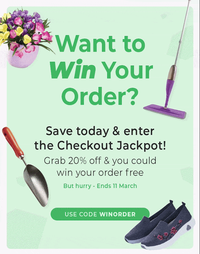 Your order could be a winner today…🤞