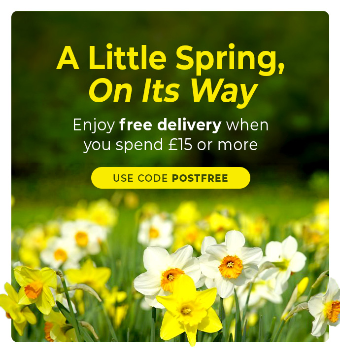 A little Friday evening perk – enjoy free delivery while it lasts.
