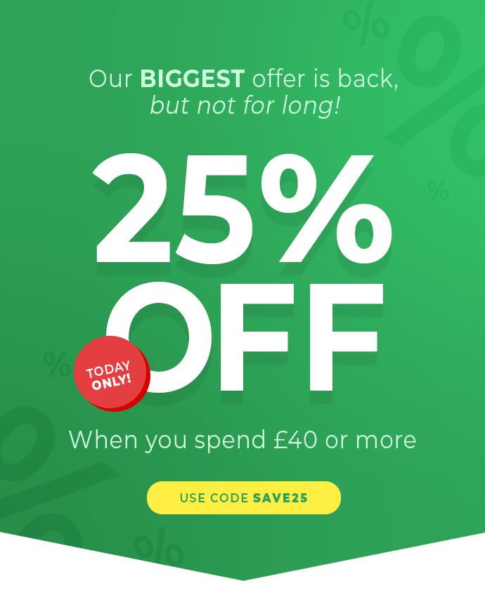 Enjoy 25% Off Now 🛍️