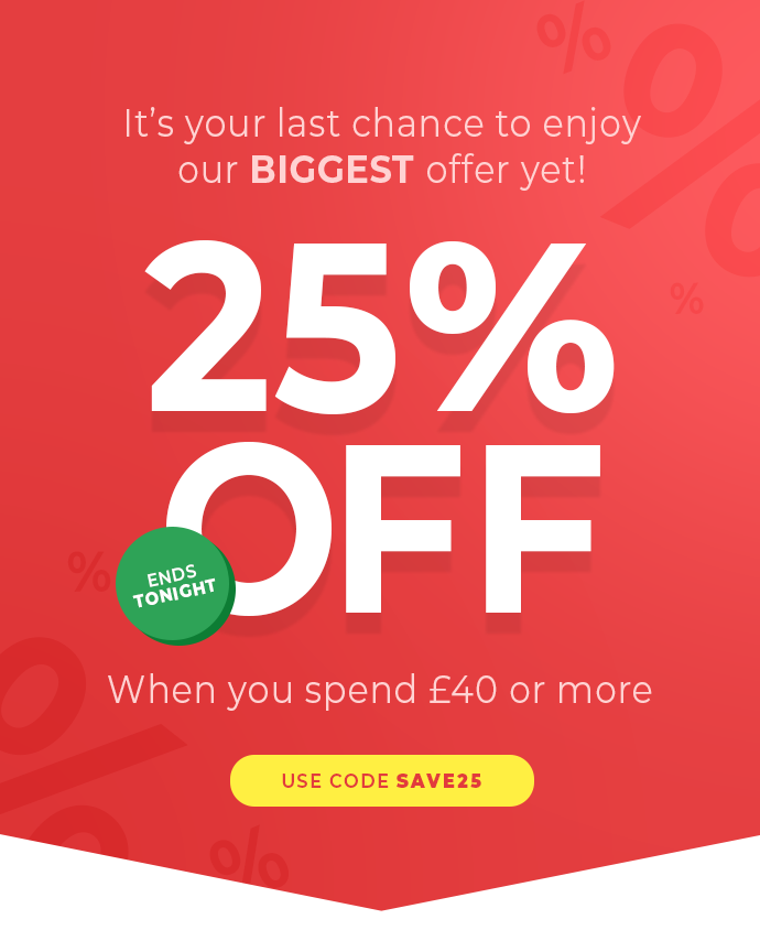 Enjoy 25% Off Now 🛍️