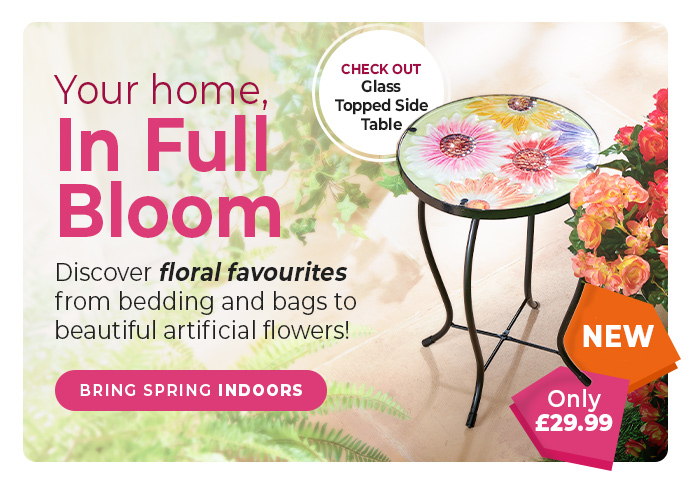 Make your home bloom this season – enjoy 25% off