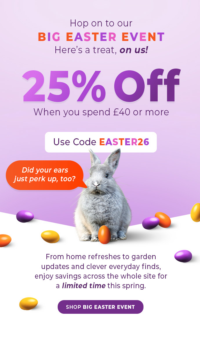 🐰 Your Easter Treat Is Here – 25% Off EVERYTHING!