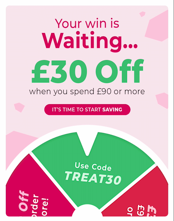 £30 OFF is still up for grabs… just don’t miss it